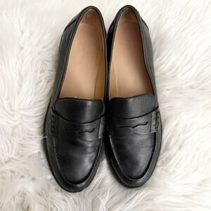 NORDSTROM | Black Classic Loafers